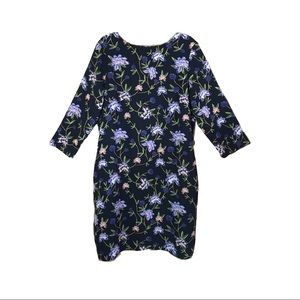 🐬H&M Floral Long Sleeve Dress size 12